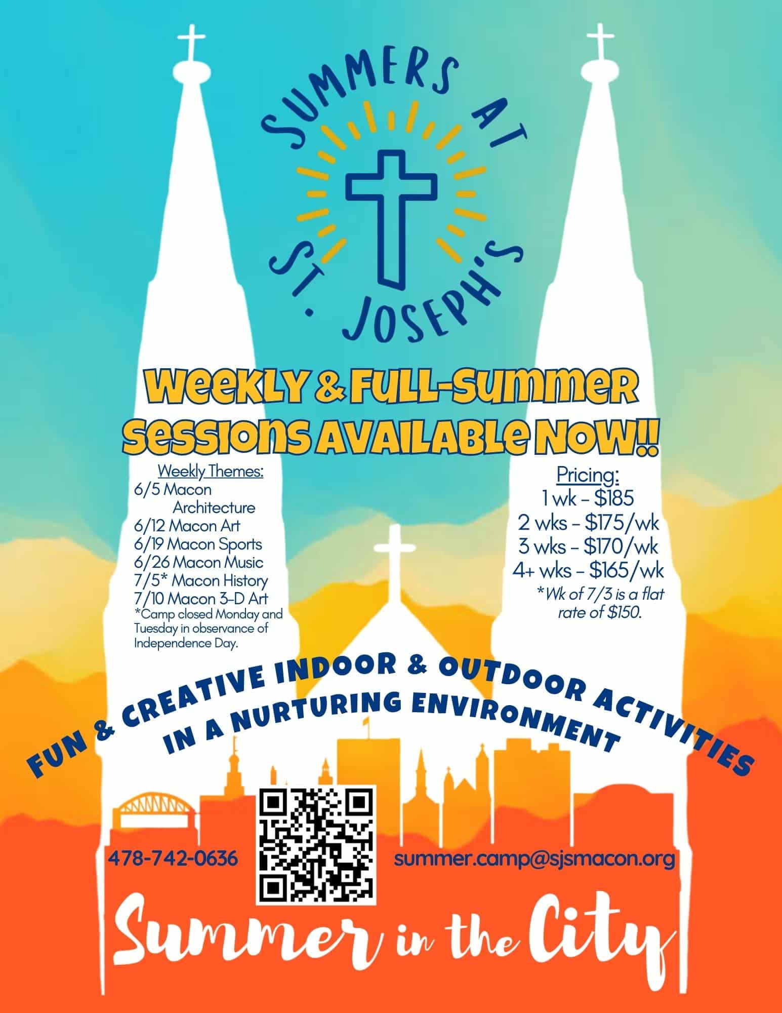 Summer Camp St. Joseph's Catholic School